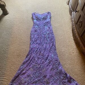 Lavender gown